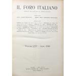 Il Foro Italiano. Fondato nell'anno 1876 da Enrico Scialoja. Anno LXV. 1940