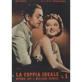 coppia ideale Myrna Loy e William Powell. Supplemento al n. 39 di Cinemagazzino - copertina