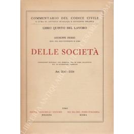 Delle società. Disposizioni generali. Soc. semplici. Soc. in nome collettivo. Soc. in accomandita semplice. Art. 2247-2324 - Giuseppe Ferri - copertina