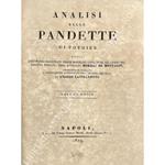 Analisi delle Pandette di Pothier ossia dizionario ragionato delle dottrine contenute nel Corpo del diritto romano dell'avv. Moreau de Montalin. Tradotto in italiano e copiosamente accresciuto negli articoli principali da Angelo Lanzellotti