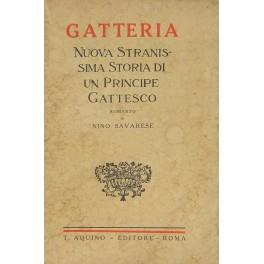 Gatteria. Nuova stranissima storia di un principe gattesco. Romanzo - Nino Savarese - copertina