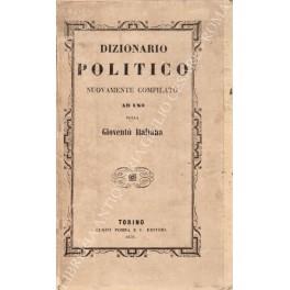 Dizionario politico nuovamente compilato ad uso della Gioventù Italiana - copertina