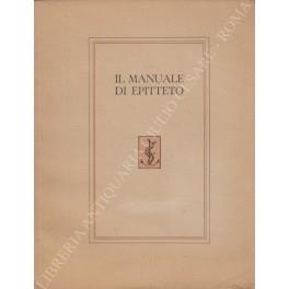 Il manuale di Epitteto nella traduzione di Giacomo Leopardi - Epitteto - copertina