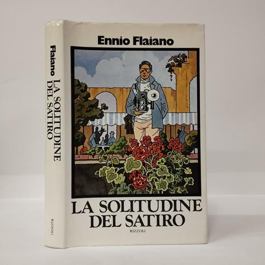 solitudine del satiro - Ennio Flaiano - copertina