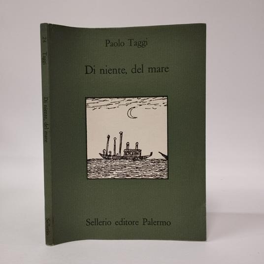 Di niente, del mare - Paolo Taggi - copertina