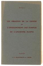 Les Origines De La Genese Et L'Enseignement Des Temples De L'Ancienne  Egypte