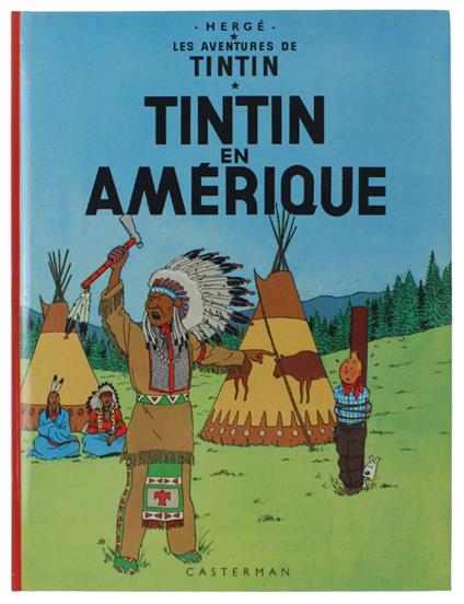 Tintin En Amerique - Hergé - copertina