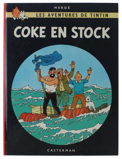 Coke En Stock - Hergé - copertina