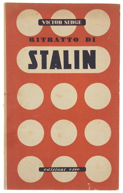 Ritratto Di Stalin - Victor Serge - copertina