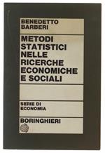 Metodi Statistici Nelle Ricerche Economiche E Sociali