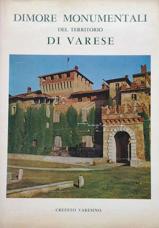 Dimore monumentali del territorio di Varese - copertina