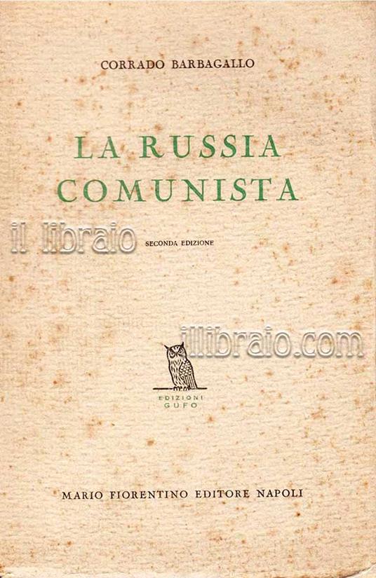 Russia comunista (1917 - 1939) - Barbagallo - copertina