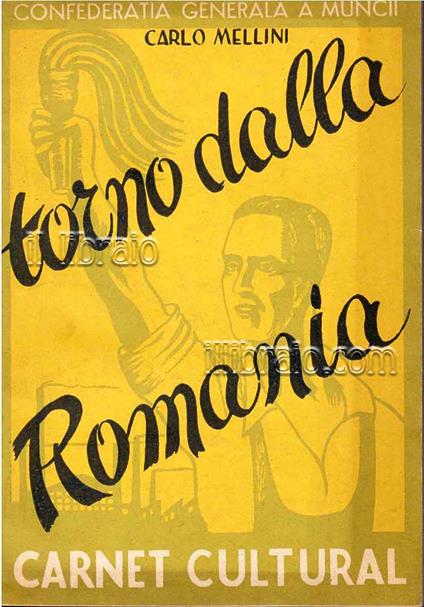 Torno dalla Romania - copertina