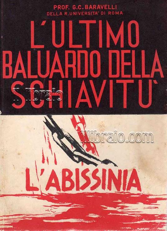 L' ultimo baluardo della schiavitù. L'Abissinia - copertina