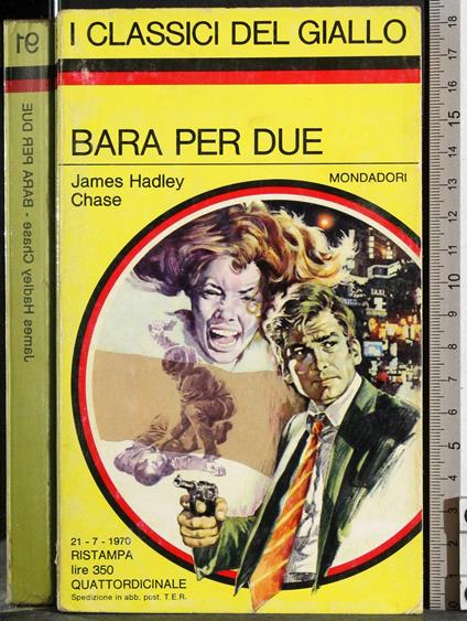 Bara per due - James H. Chase - copertina