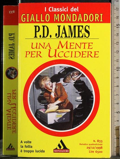 Una mente per uccidere - Henry James - copertina