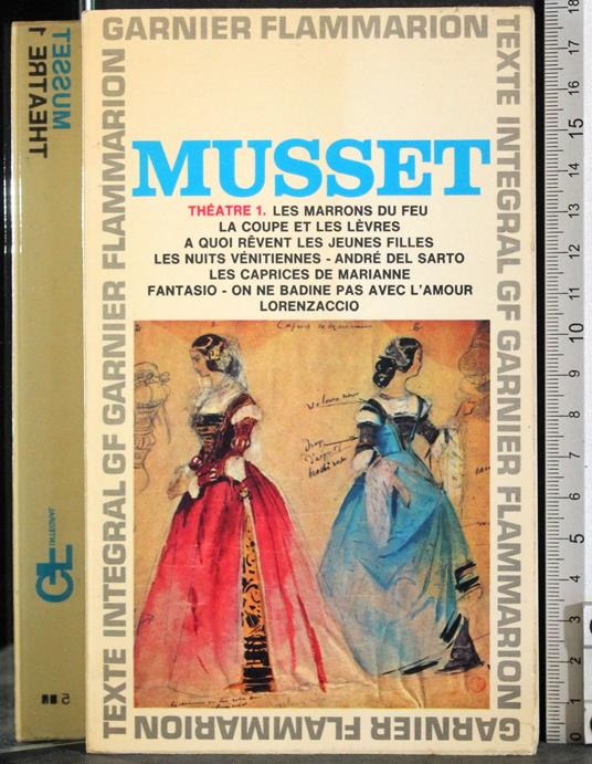 Theatre 1 - Alfred de Musset - copertina