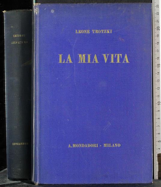 La mia vita - Lev Trotsky - copertina