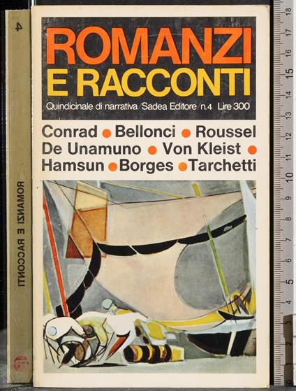 Romanzi e racconti - copertina