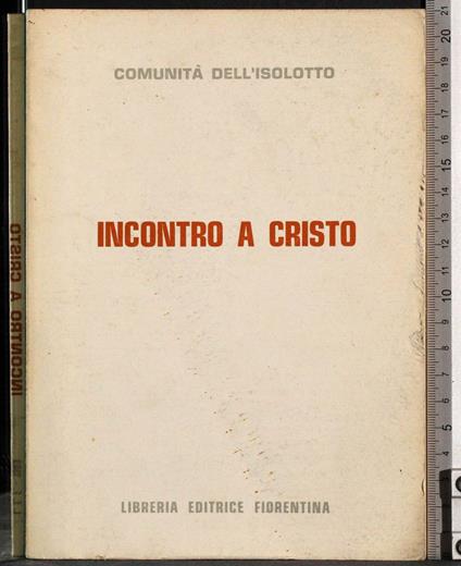 Incontro a Cristo - copertina