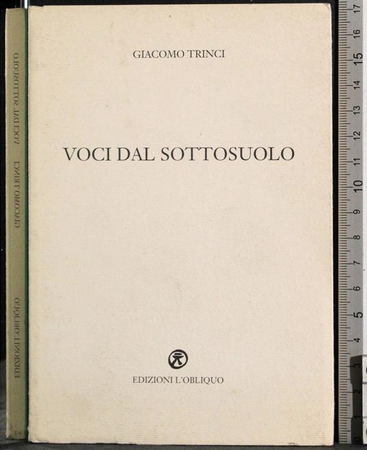 Voci dal sottosuolo - copertina