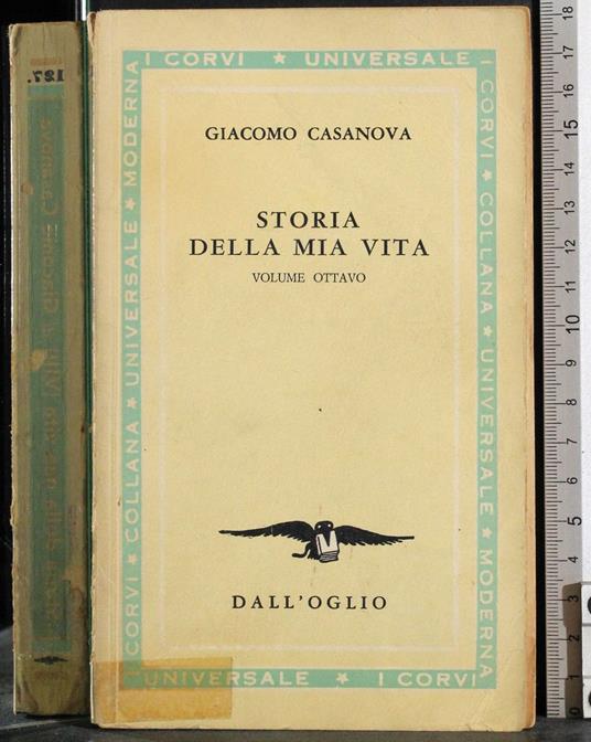 Storia della mia vita. Vol 8 - Giacomo Casanova - copertina