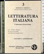 Letteratura italiana 3