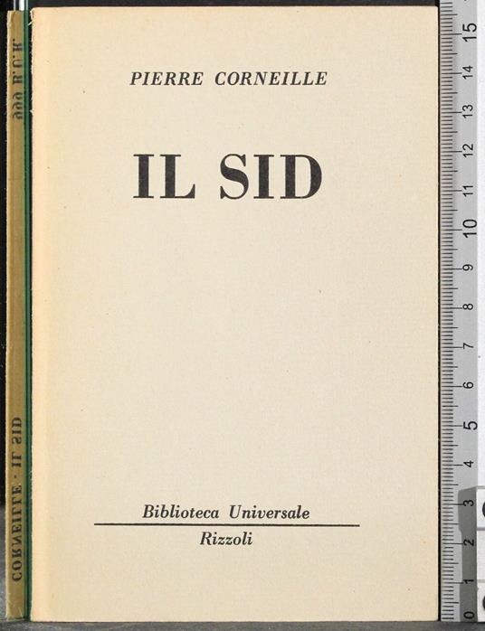 Il Sid - Pierre Corneille - copertina