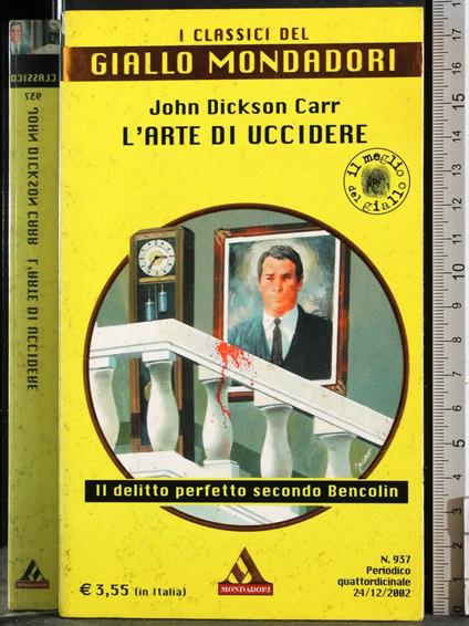 L' arte di uccidere - John Dickson Carr - copertina