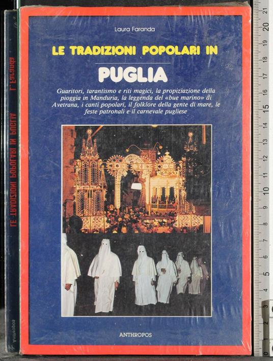 Le tradizione popolari in Puglia - Laura Faranda - copertina