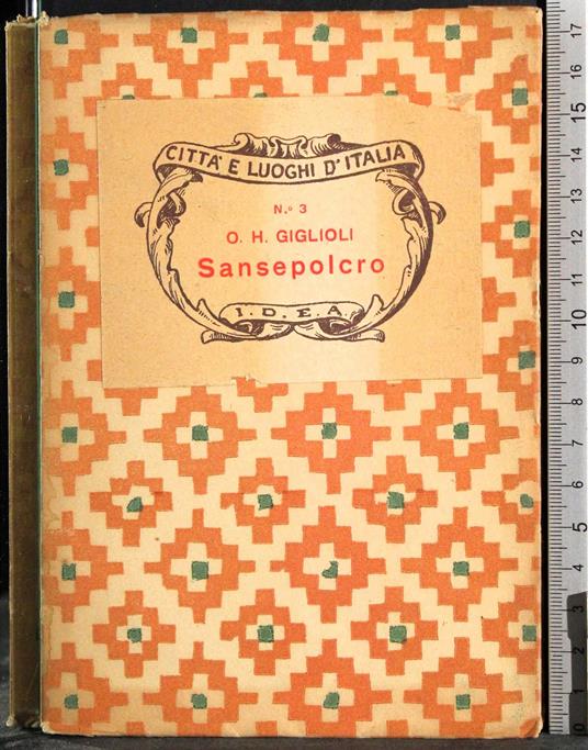 Sansepolcro - Odoardo Giglioli - copertina