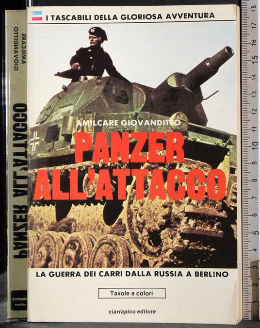 Panzer all'attacco - Amilcare Giovanditto - copertina