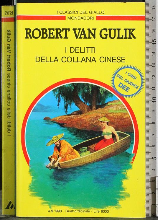 I delitti della collana cinese - Robert van Gulik - copertina