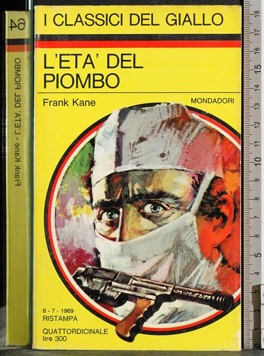 L' età del piombo - Frank Kane - copertina