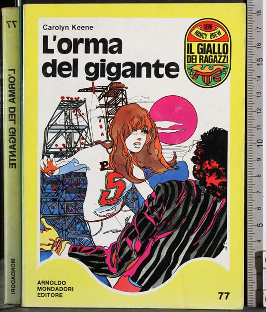 L' orma del gigante - Carolyn Keene - copertina