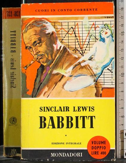 Babbitt. Vol 1 - Sinclair Lewis - copertina