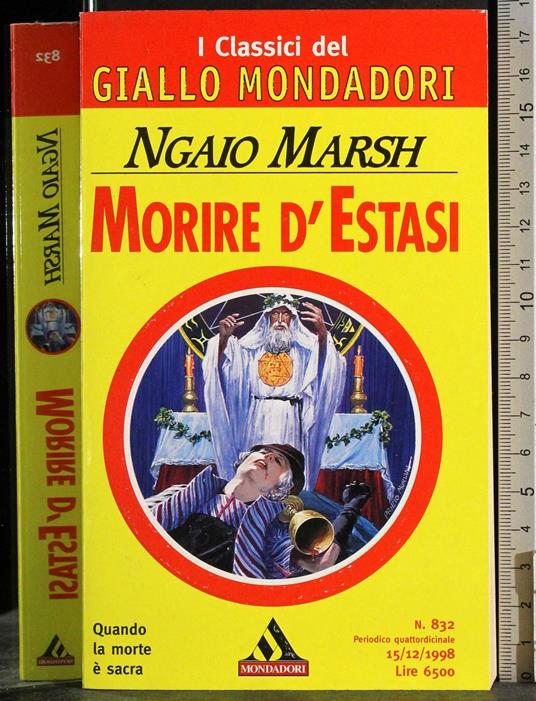 Morire d'estasi - Ngaio Marsh - copertina