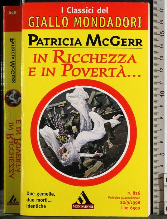 In ricchezza e in povertà. - Patricia McGerr - copertina