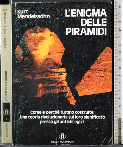 L' enigma delle piramidi - Kurt Mendelssohn - copertina