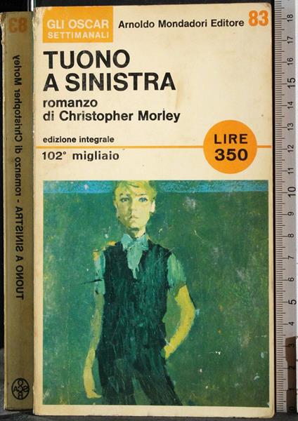 Tuono a sinistra - Christopher Morley - copertina