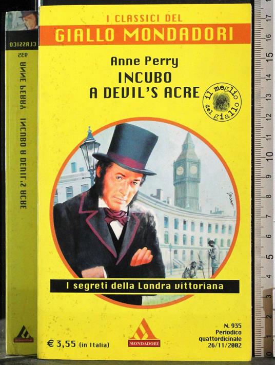 Incubo a Devil's Acre - Anne Perry - copertina