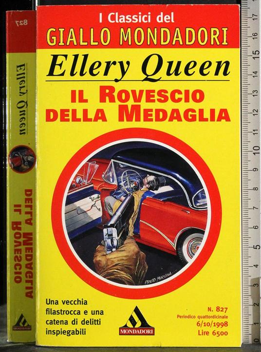 Il rovescio della medaglia - Ellery Queen - copertina