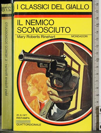 Il nemico sconosciuto - Mary Roberts Rinehart - copertina