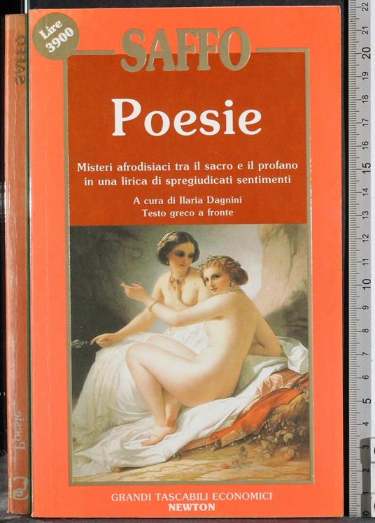 Poesie - Saffo - copertina