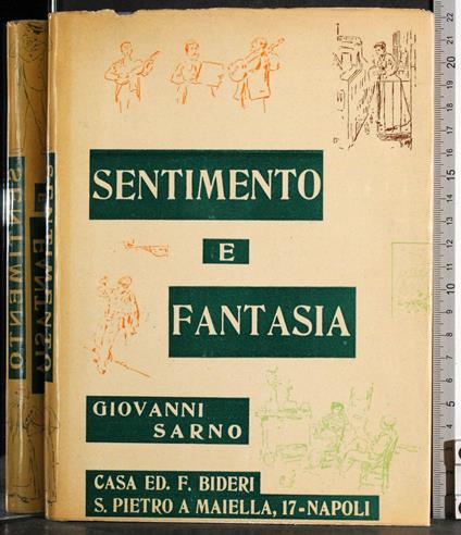 Sentimento e fantasia - Giovanni Sarno - copertina
