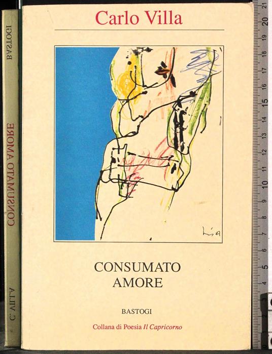 Consumato amore - Carlo Villa - copertina