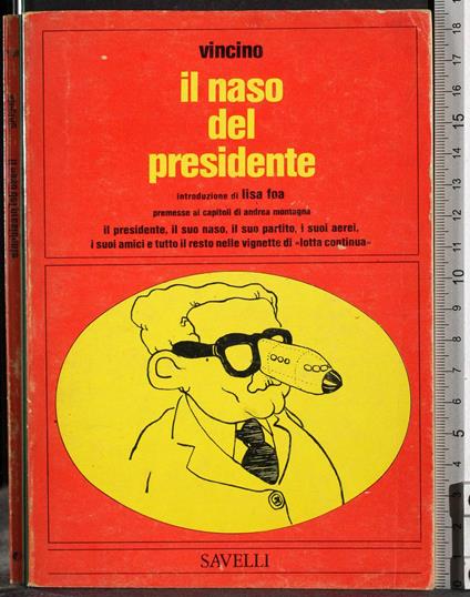 Il naso del Presidente - Vincino - copertina