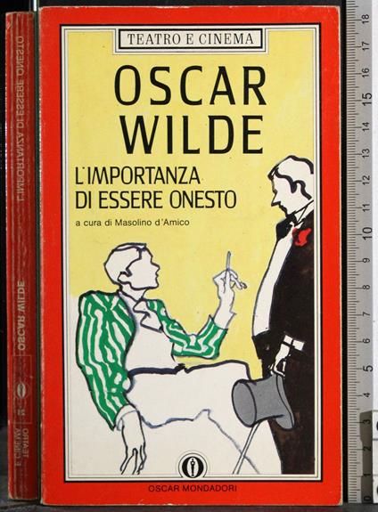 L' Importanza di essere onesto - Oscar Wilde - copertina