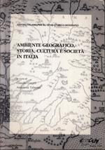 Ambiente Geografico Storia Cultura E Società In Italia 1997