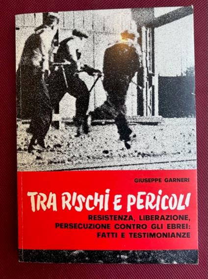 Tra rischi e pericoli. Fatti e testimonianze nel peiodo della Resistenza, della Liberazione, e della persecuzione contro gli ebrei - copertina